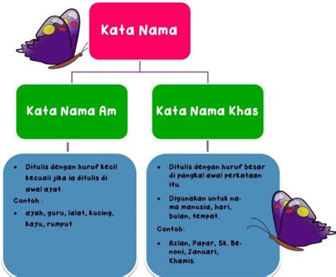 Kata Nama Am & Kata Nama Khas (Maksud, Contoh Ayat)