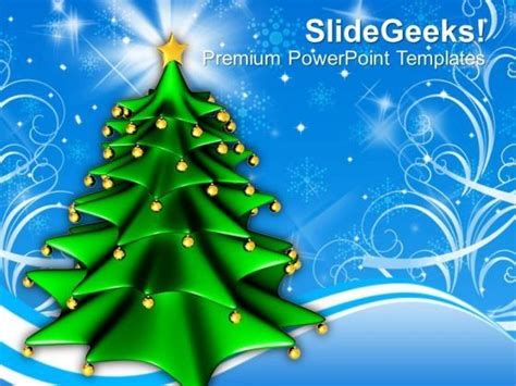 Christmas Tree Background PowerPoint Templates Ppt Backgrounds For Slides 1212