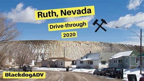 Ruth, Nevada drive-through - YouTube