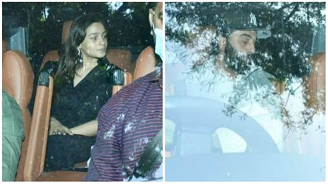 Alia Bhatt looks happy, Ranbir Kapoor holds baby girl in arms as they reach home | Bollywood ...