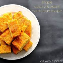 Savory Sweet Cornbread Recipe