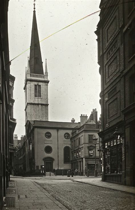 Old Photos of City Churches in London a Century Ago ~ Vintage Everyday