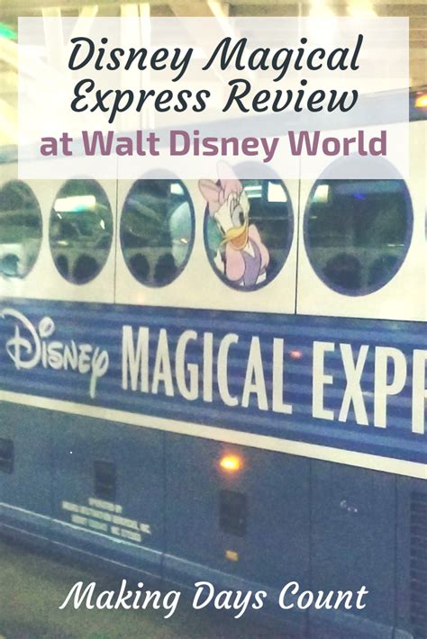 Disney Magical Express: A Review - Making Days Count