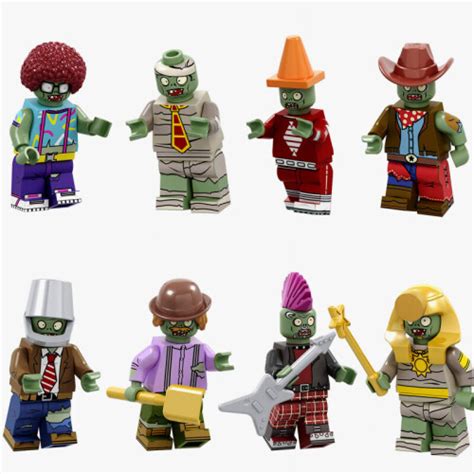 8PCS Plants vs. Zombies Minifigures Toys Fit Lego on OnBuy