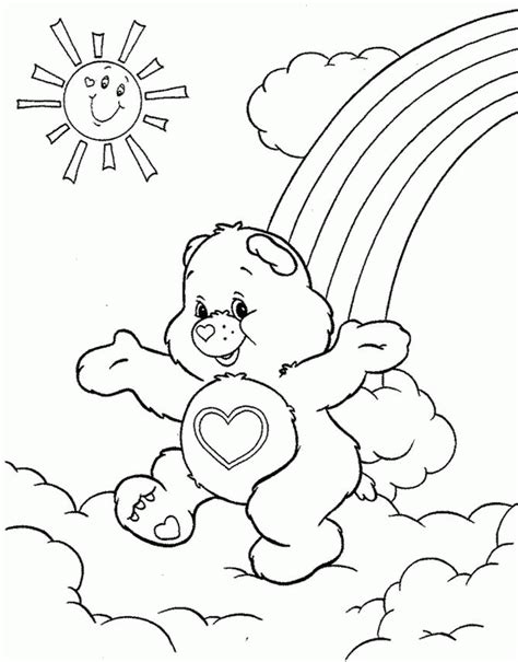 care bear coloring pages music - Clip Art Library