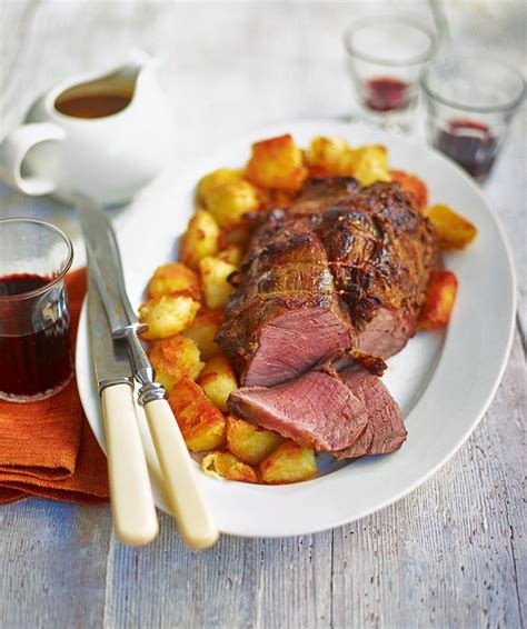 Roast topside of beef with roasties and gravy | Recipe | Roast recipes ...