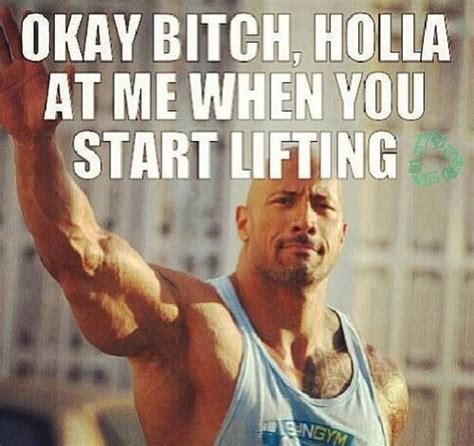 The Rock Bodybuilding Memes, Bodybuilding Motivation, Workout Memes, Gym Memes, Funny Memes ...