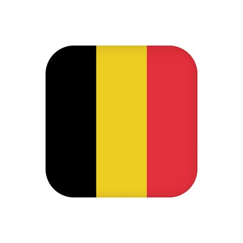 Belgium flag, official colors. Vector illustration. 10419851 Vector Art ...