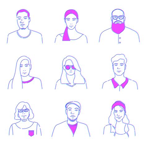 Illustration of diverse people - Download Free Vectors, Clipart ...