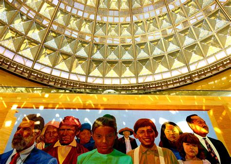 LA Union Station Mural Photograph by Jeff Lowe - Fine Art America