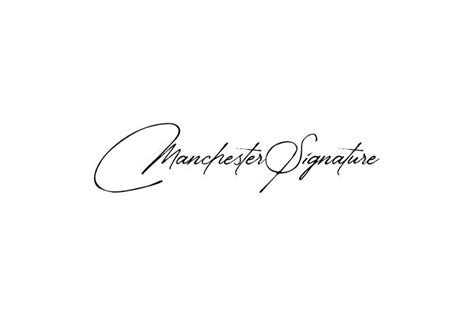 Manchester Signature Font - Free Font Download