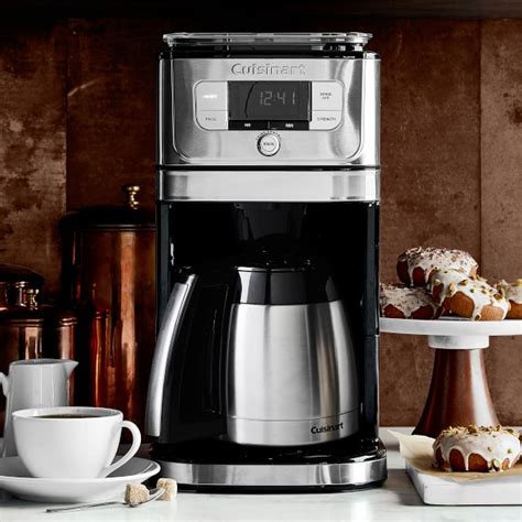 Cuisinart Burr Grind & Brew Coffee Maker with Thermal Carafe | Williams Sonoma