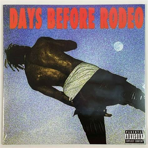 Travis Scott Days Before Rodeo 2LP Vinyl Limited Black | Etsy