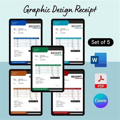 Refund Receipt Template Blank Printable Pdf Excel Wor - vrogue.co