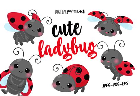 Cute Ladybug Graphic by DIPA Graphics · Creative Fabrica