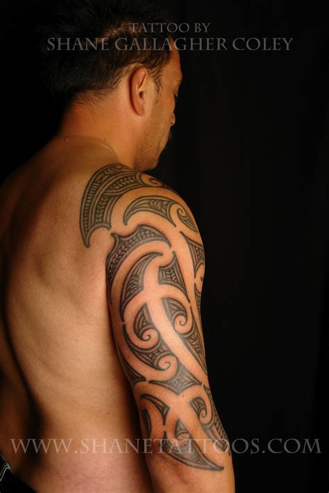 MAORI POLYNESIAN TATTOO: Maori Sleeve Tattoo/Ta Moko