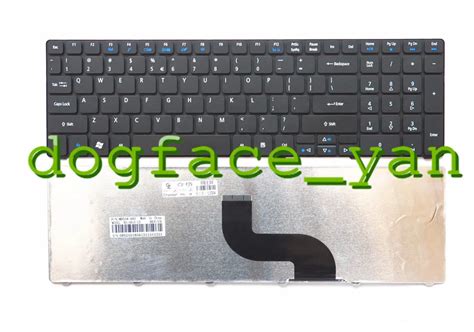 English Keyboard For Acer Aspire 5740 5742 5810T 7735 7551 5336 5410 5536 5536G 5738 5738g 5810 ...