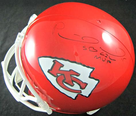 Patrick Mahomes Autographed Helmet - Memorabilia Center