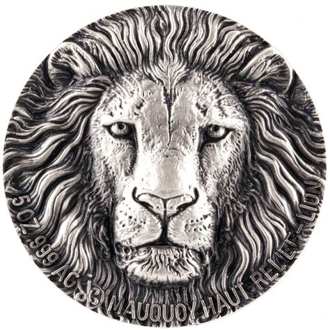 AllCollect Week: Big Five Lion impresses with ultra high-relief coin design - AgAuNEWS