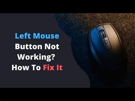 right or Left mouse button not working how to fix 100% working in window 10 in urdu hindi. - YouTube