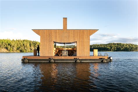 Photo 9 of 27 in This Floating Sauna in Stockholm’s Archipelago Lets You Soak Up Steam and Views ...