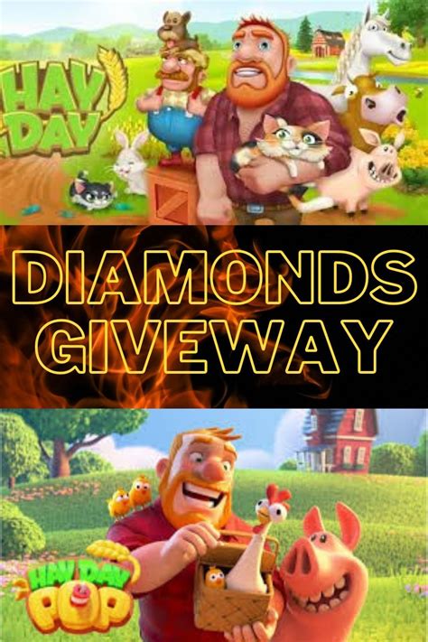 Hay Day- How to get Free Diamonds. | Hay day, Hay day cheats, Hays