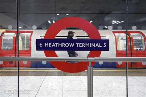 Heathrow Terminal 5 Station - London Photography - Tube Mapper