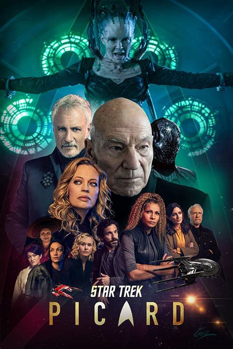 Picard Season 2 Wall Poster by PZNS on DeviantArt in 2022 | Star trek ...