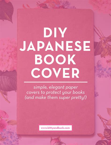 DIY Japanese Paper Book Cover — Kitty & Buck