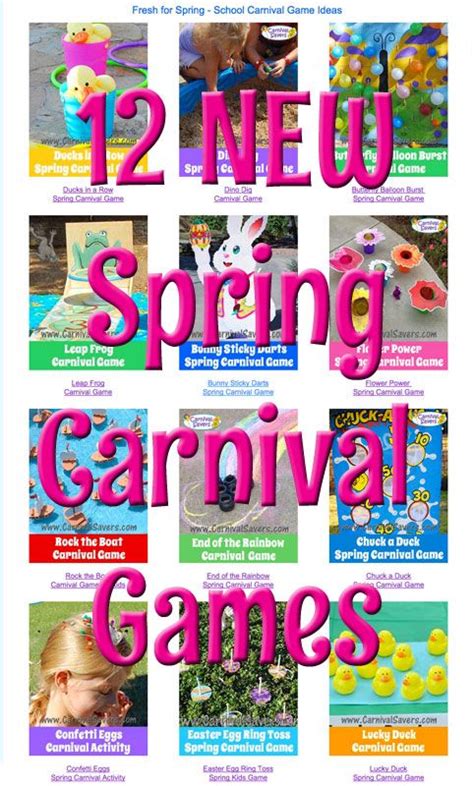 Spring Carnival Ideas - Perfect for School Carnivals or a Spring Fling ...