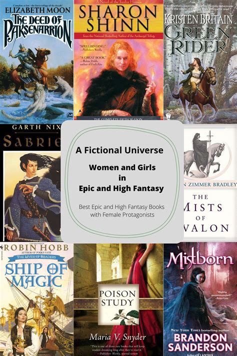 Best Epic and High Fantasy Books with Female Protagonists - A Fictional ...