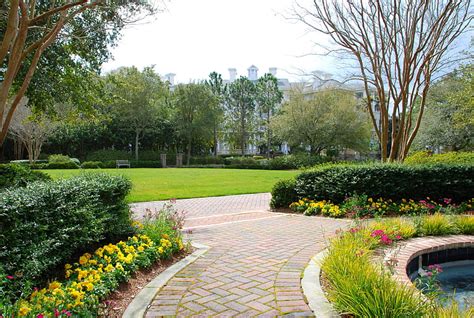 Free photo: garden, walkway, sidewalk, beauty, flowers, plants, nature ...