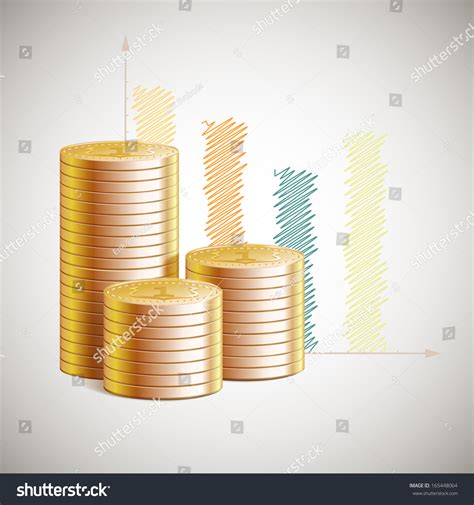 Stack Money Vector Illustration Stock Vector (Royalty Free) 165448064 ...