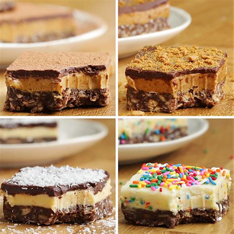 Canadian Chocolate Bars Four Ways - pastry recipes