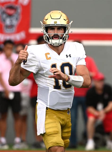 Sam Hartman rib necklace, explained: Why Notre Dame QB wears surgically ...