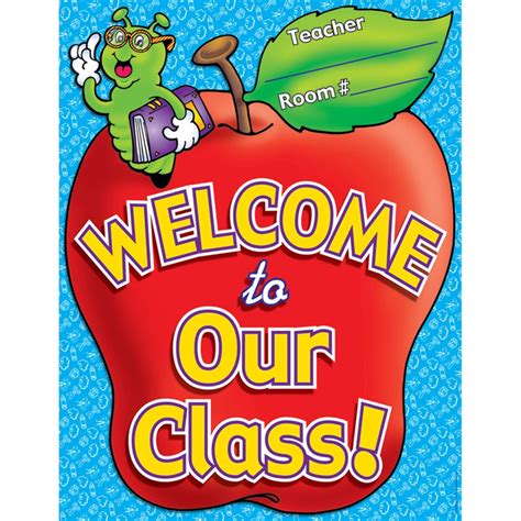 "Welcome to Our Class" - Friendly Chart / Poster - TF-2185 | Scholastic Teaching Resources ...