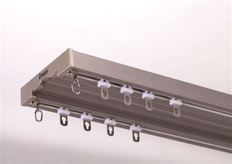 Suspended Ceiling Double Curtain Track Exterior Aluminum Curtain Track