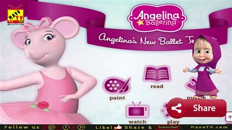 Angelina Ballerina's Bubble Pop Game App for Girls By MavoTV - YouTube