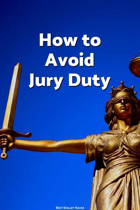 How to Avoid Jury Duty