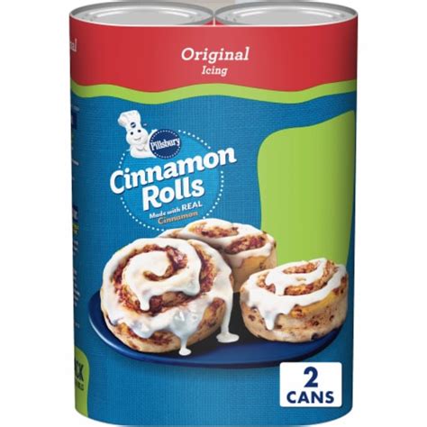 Pillsbury Cinnamon Rolls With Original Icing, 16 ct / 1.55 oz - Foods Co.