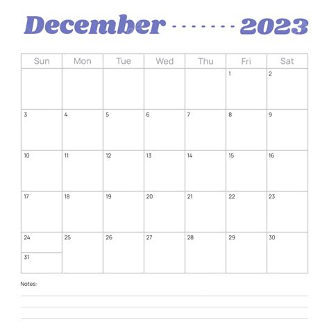 December 2023 Monthly Planner Calendar, December 2023, Calendar ...