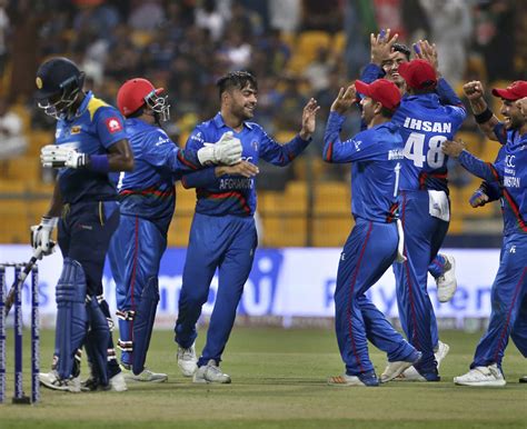 268-48Afghanistan knock Sri Lanka out of Asia Cup