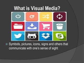 Visual Information and Media | PPT