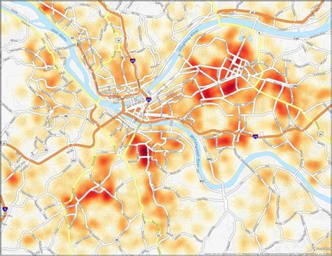 Pittsburgh Crime Map - GIS Geography