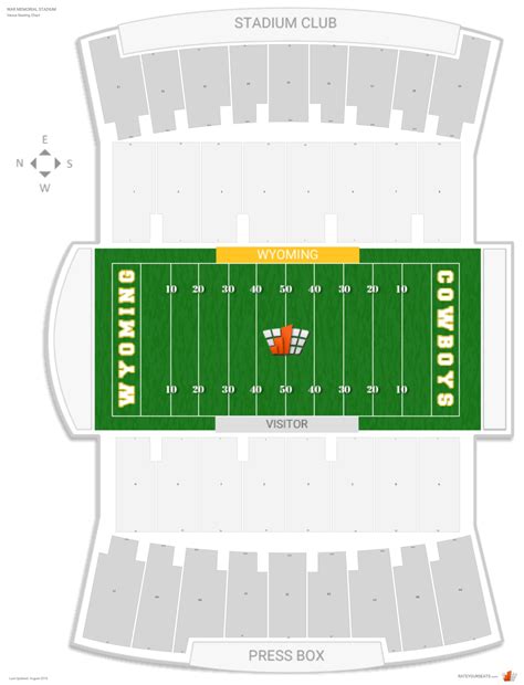 War Memorial Stadium Seating Chart