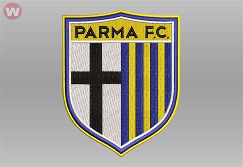 Parma FC logo Machine embroidery design 3 sizes | Etsy