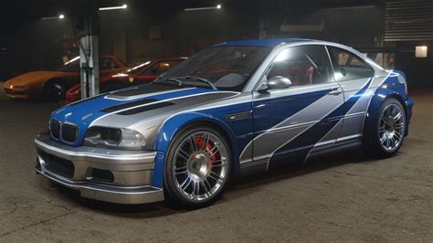 I love this render of the BMW M3 GTR from Heat to NFS 2015 garage ...