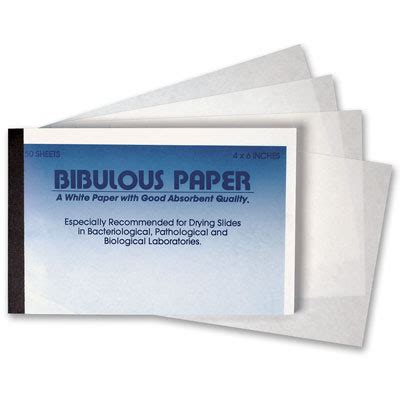 Bibulous Paper, 4 x 6 in, 50 Sheets | KLM Bio Scientific