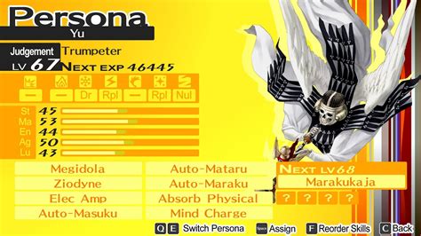 Persona 4 Golden - Fusing the ultimate trumpeter w/ Mind charge and tri auto!!! (NG+) - YouTube