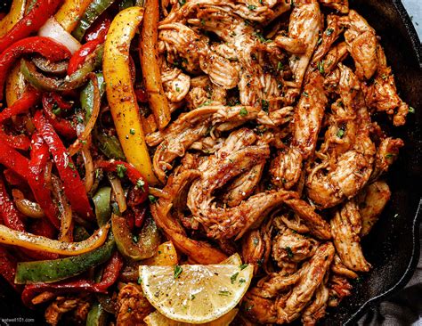 Easy Chicken Fajitas Recipe – Chicken Fajitas Recipe — Eatwell101